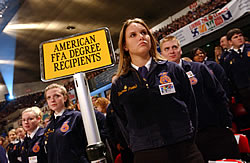 American FFA Degree Recipients