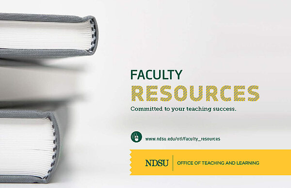 Faculty Resources at NDSU OTL