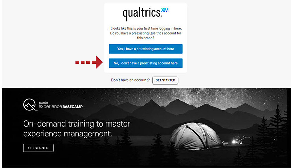 Qualtrics new account set-up step 3