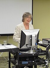 Barbara Ehrenreich spoke at the FORWARD Fall kick-off event. September 2, 2010.